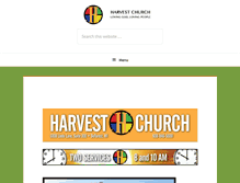 Tablet Screenshot of harvestdeforest.com